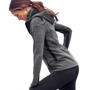 Athleta Hoodie zip Sweatshirt Jacket